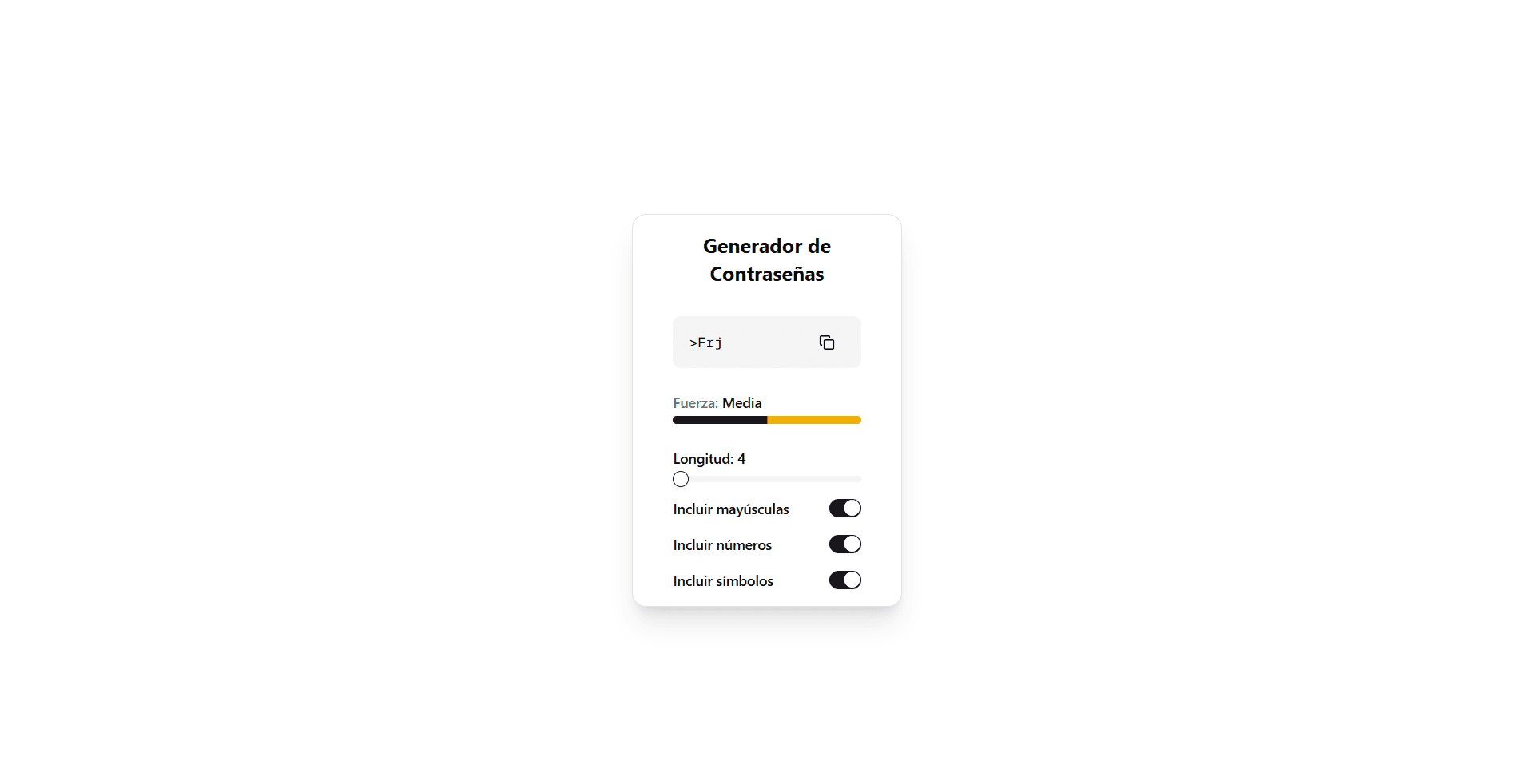 Password Generator
